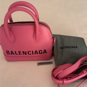 Balenciaga Vibrant Pink Satchel
